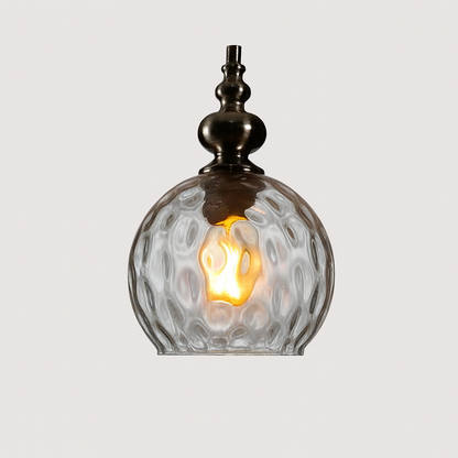 Vintage Glass Shade Pendant Light for Indoor Spaces | Aurevok