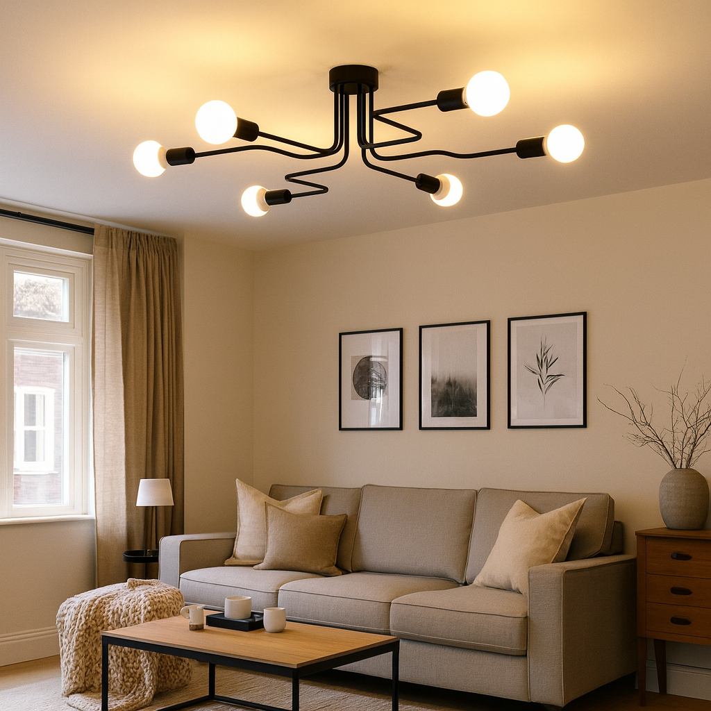 Vintage Industrial Metal Ceiling Light Fixture | Lumvado
