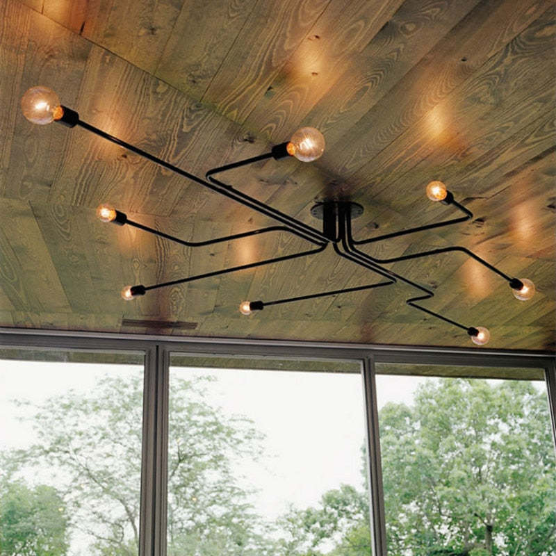 Vintage Industrial Metal Ceiling Light Fixture | Lumvado