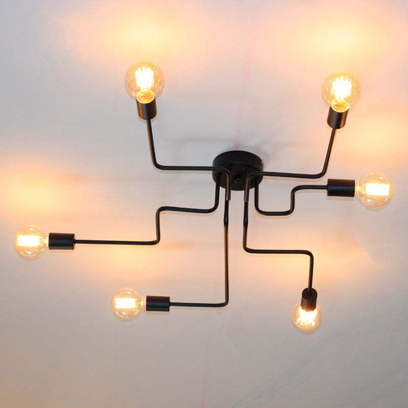 Vintage Industrial Metal Ceiling Light Fixture | Lumvado