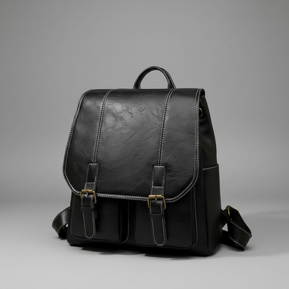 Leni Backpack | Vintage Leather Backpack for Women