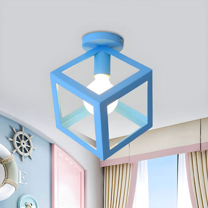 Vintage Metal Loft Style Ceiling Light Fixture | Wavira