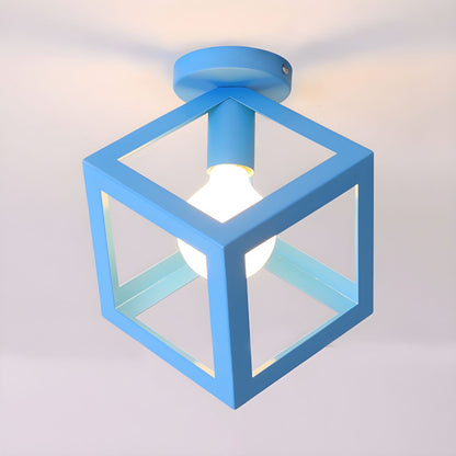 Vintage Metal Loft Style Ceiling Light Fixture | Wavira