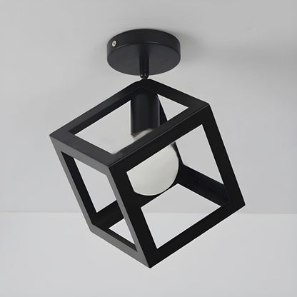 Vintage Metal Loft Style Ceiling Light Fixture | Wavira