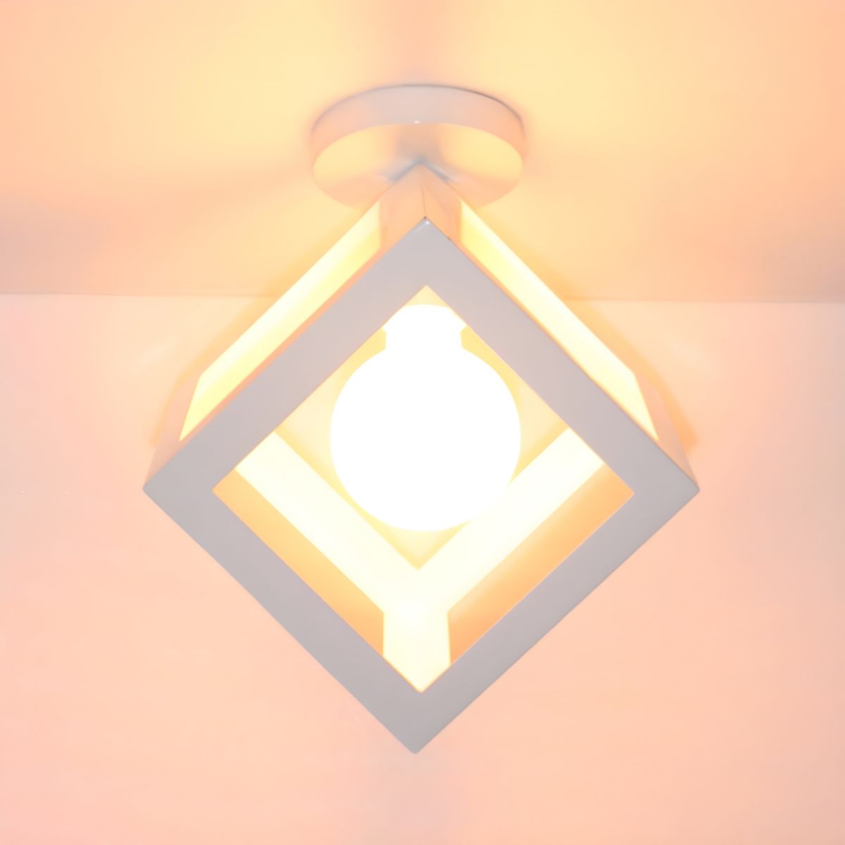 Vintage Metal Loft Style Ceiling Light Fixture | Wavira