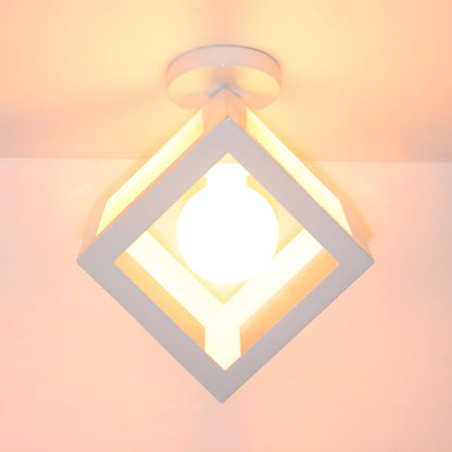 Vintage Metal Loft Style Ceiling Light Fixture | Wavira