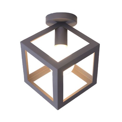 Vintage Metal Loft Style Ceiling Light Fixture | Wavira
