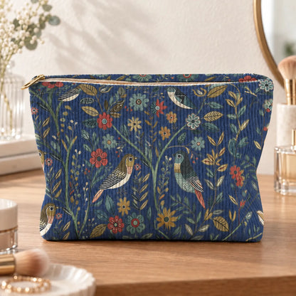 Vintage Print Women's Cosmetic Bag