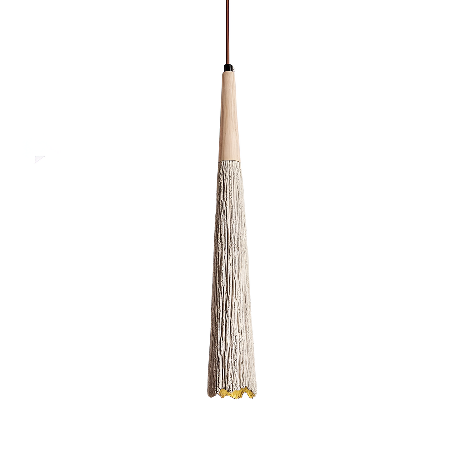 Wabi Sabi Cement Pendant Light With Handcrafted Texture | Jorvex