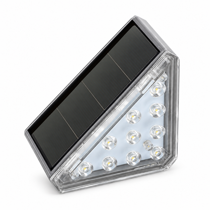 Warm White Solar LED Stair Light for Outdoors | Stepora