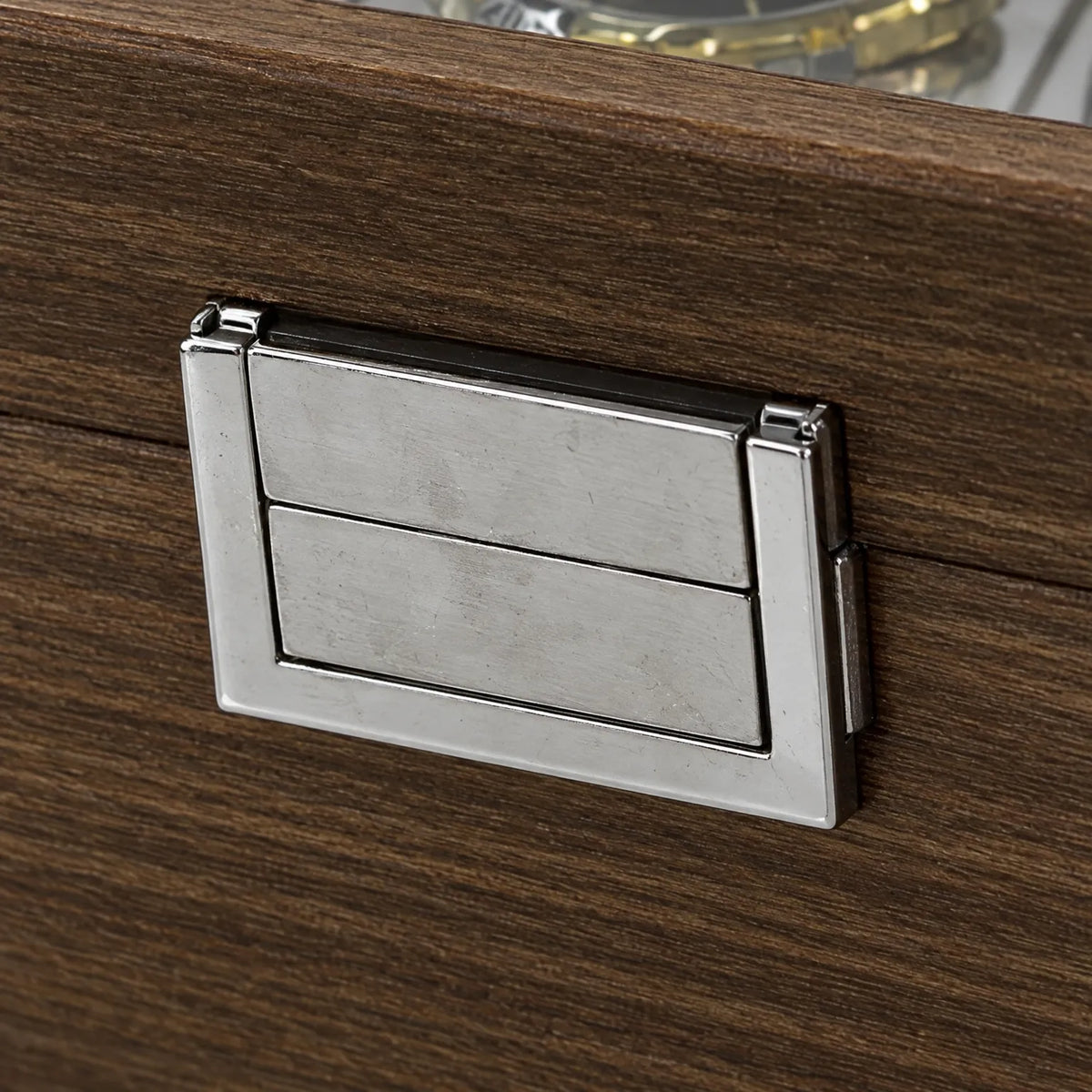 Watch Box with Clear Display Lid Six Slots and Soft Cushions