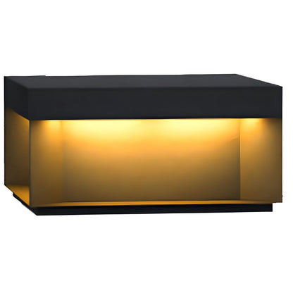 Waterproof Solar Metal Outdoor Pillar Garden Light | Velnor
