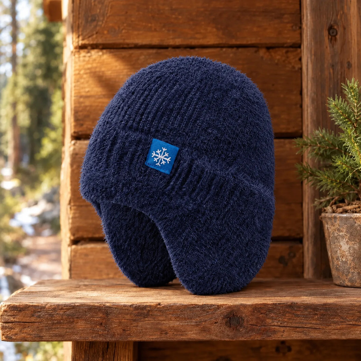 Winter Beanie With Ear Flaps