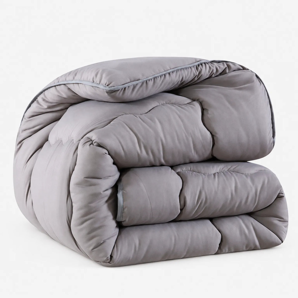 Winter Weight Quilted Comforter with Thick Insulated Filling