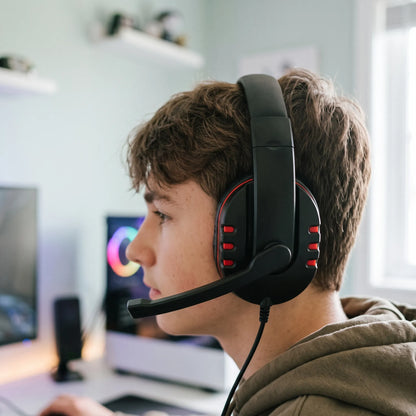 Wired Over-Ear Stereo Gaming Headset