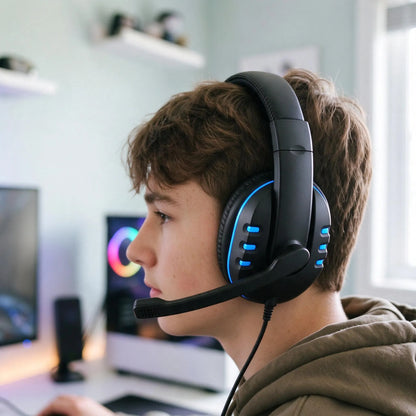 Wired Over-Ear Stereo Gaming Headset
