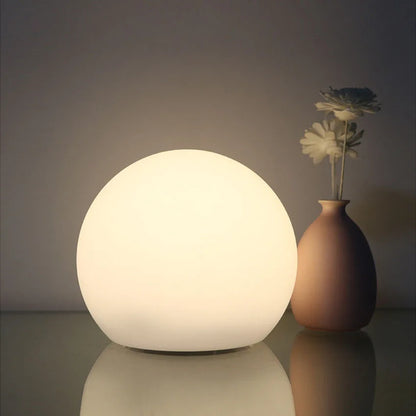 Wireless LED Globe Table Lamp with Rechargeable Battery | Luntrix