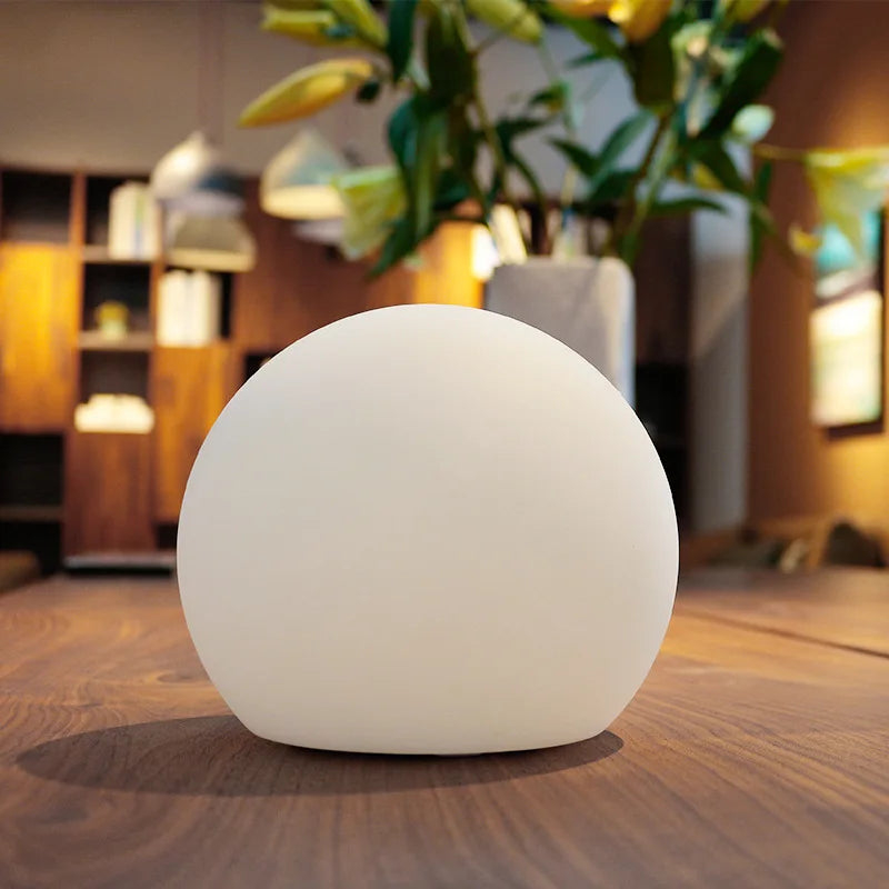 Wireless LED Globe Table Lamp with Rechargeable Battery | Luntrix
