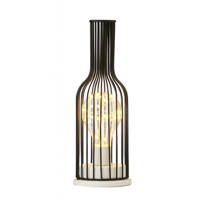 Wireless LED Table Lamp with Modern Steel Finish | Trivexa