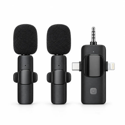 Wireless Lavalier Microphone Recording System