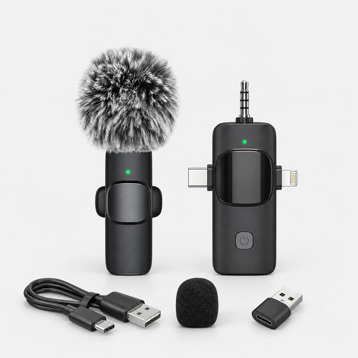 Wireless Lavalier Microphone Recording System