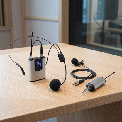 Wireless Lavalier Microphone Transmitter System