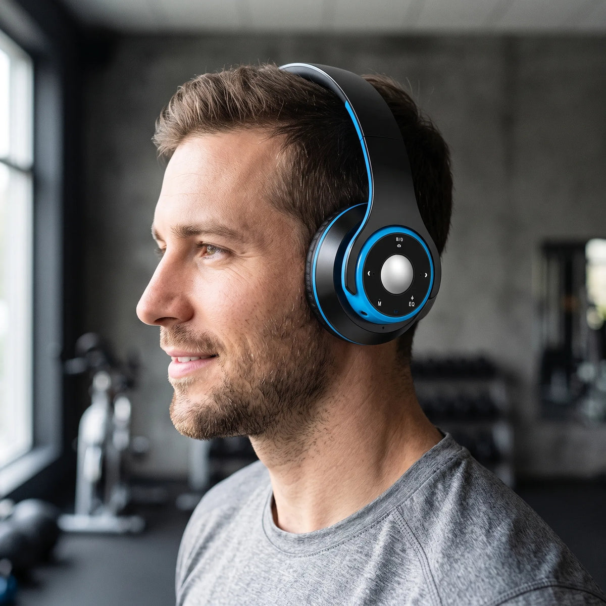 Wireless Over Ear Stereo Headphones