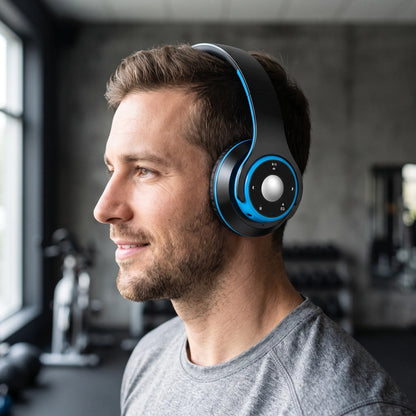 Wireless Over Ear Stereo Headphones