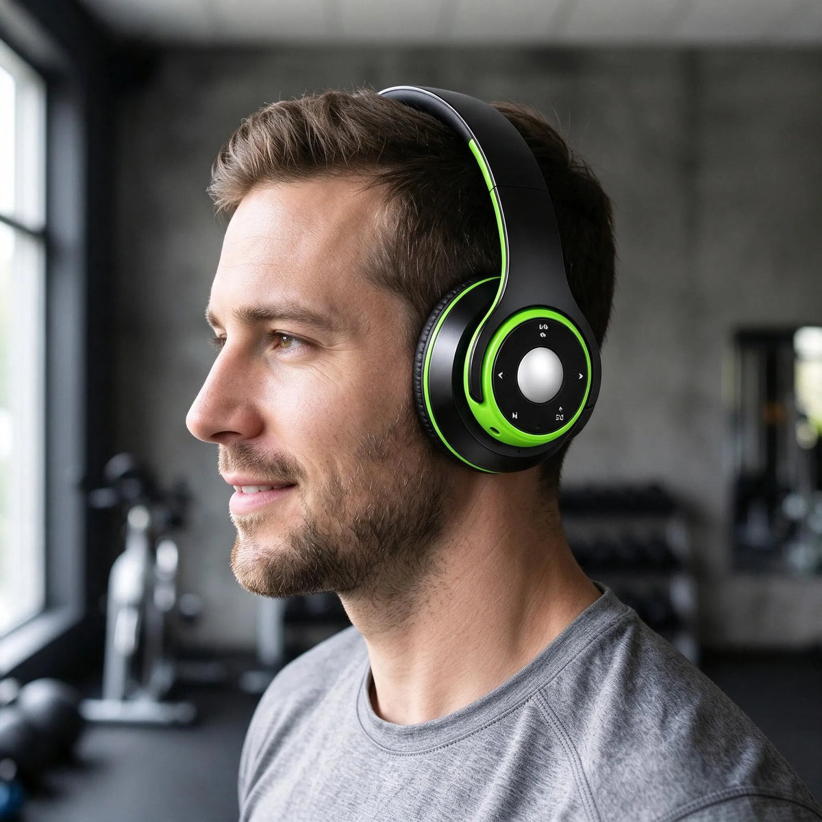 Wireless Over Ear Stereo Headphones