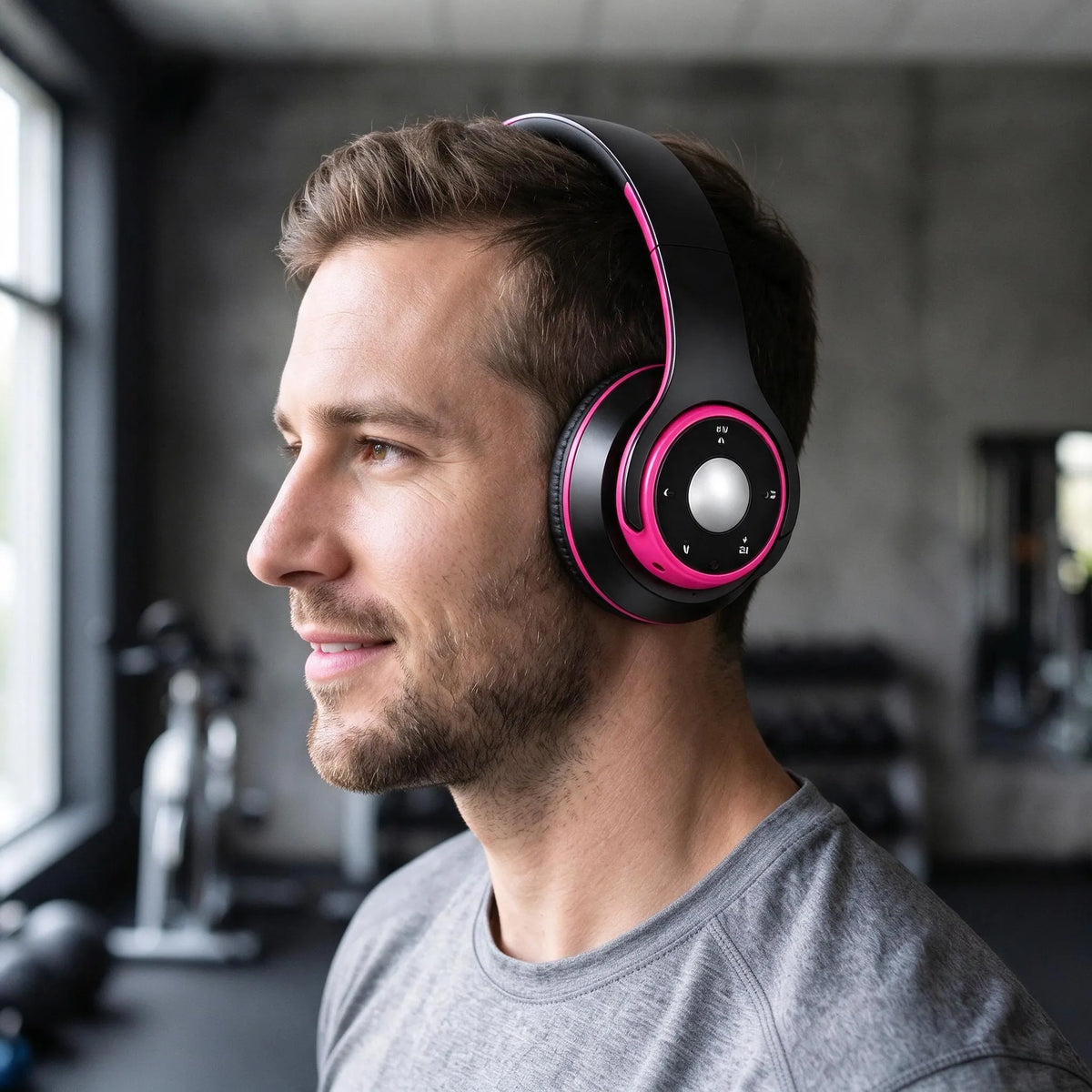 Wireless Over Ear Stereo Headphones