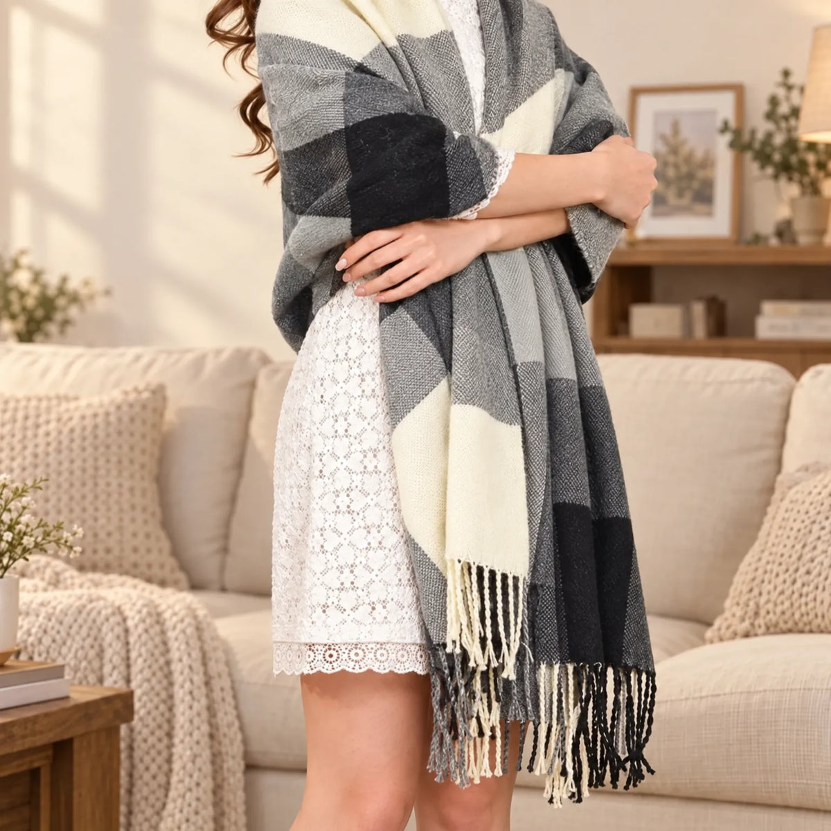 Women's Knit Winter Neck Scarf