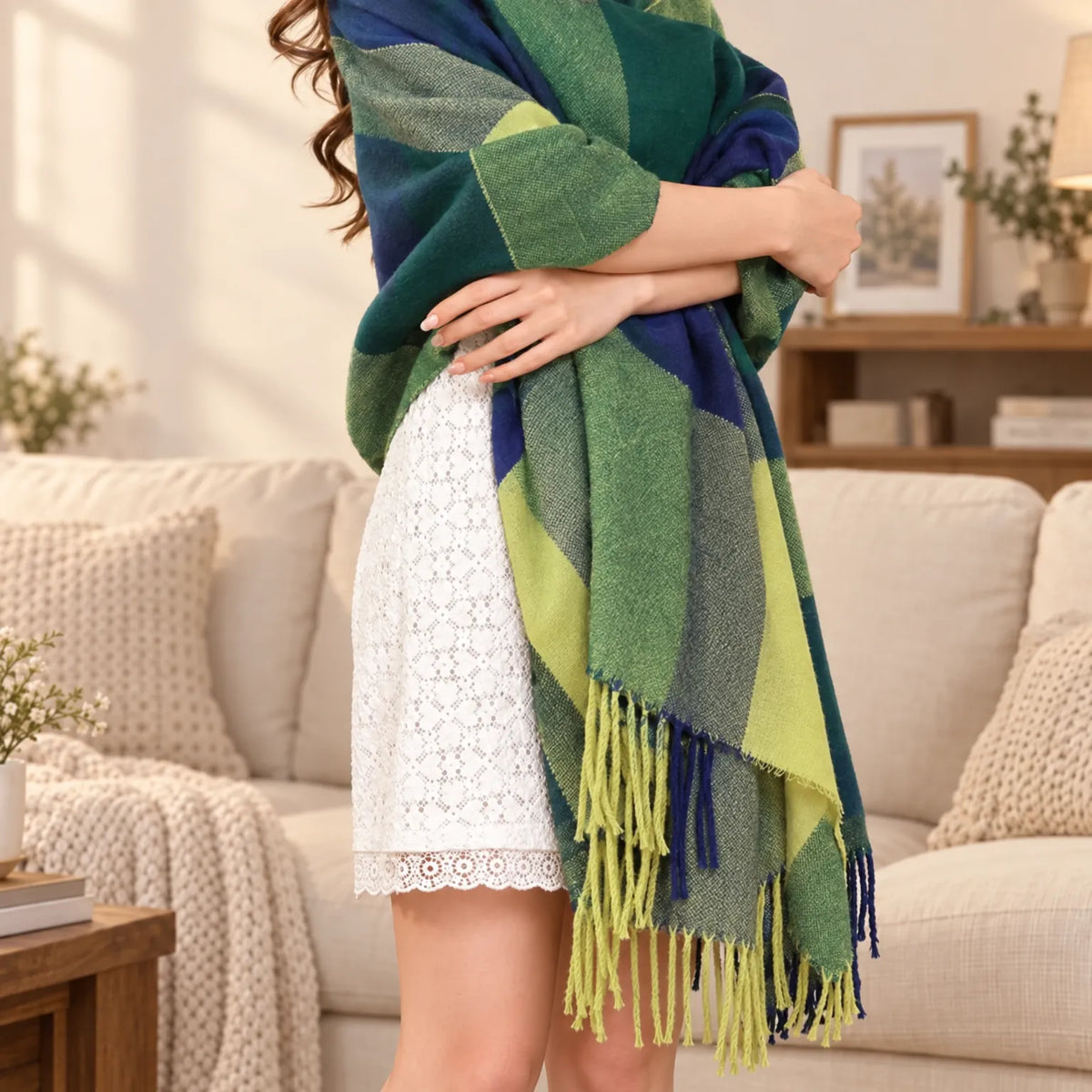 Women's Knit Winter Neck Scarf