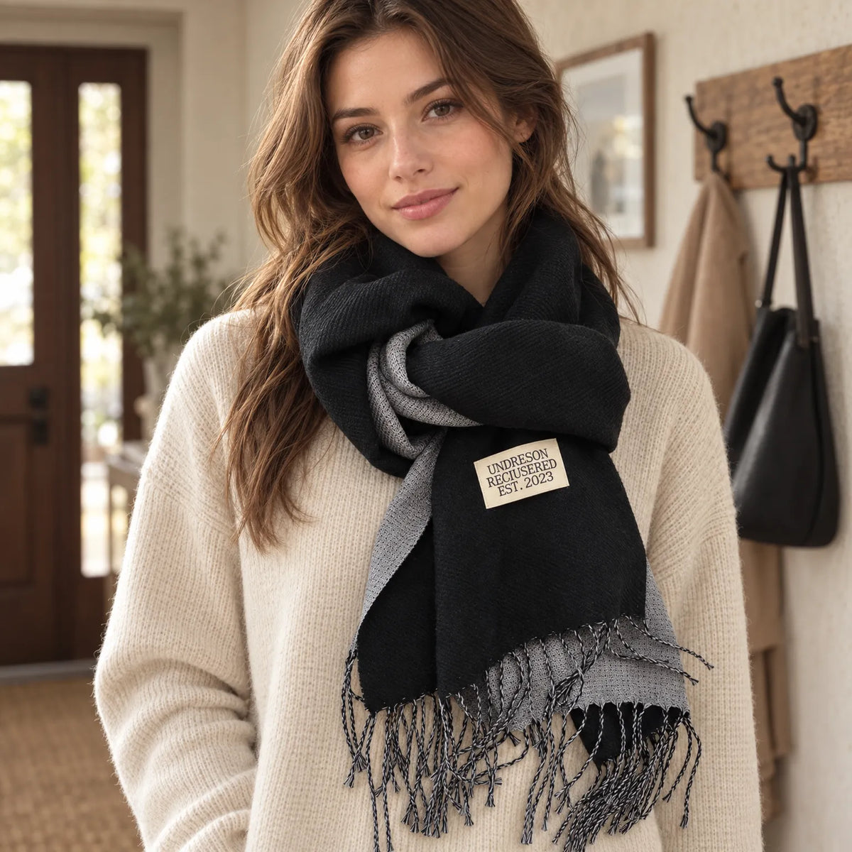 Women's Long Winter Wrap Shawl