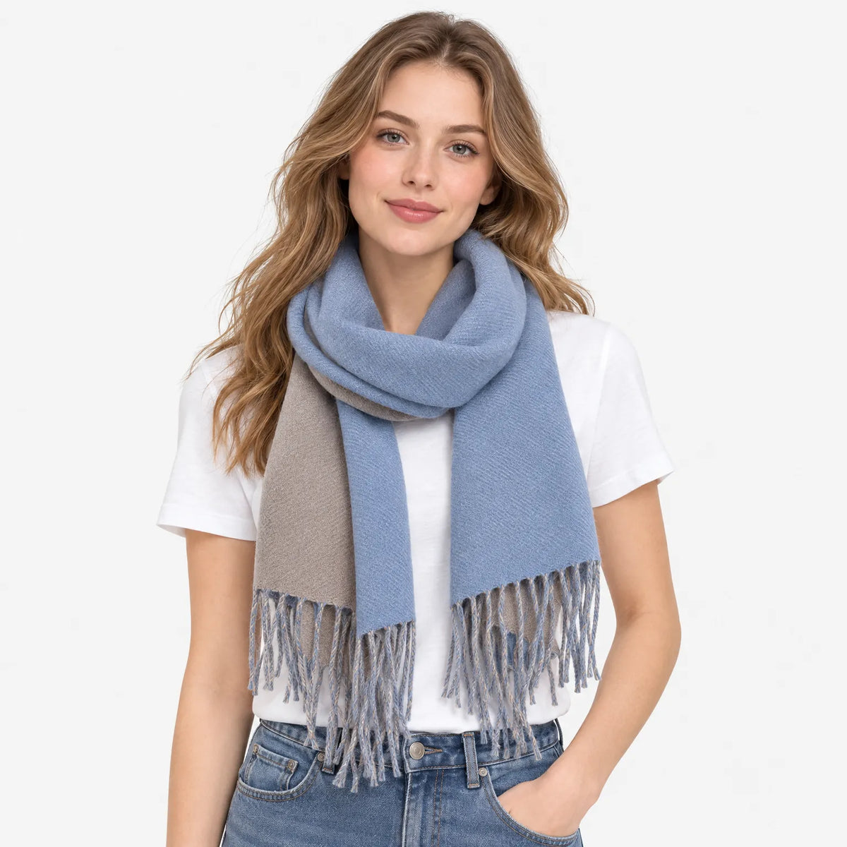 Women's Long Winter Wrap Shawl