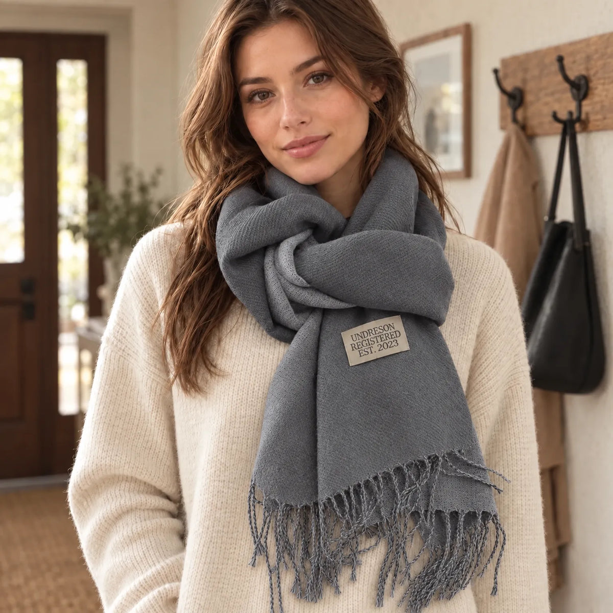 Women's Long Winter Wrap Shawl