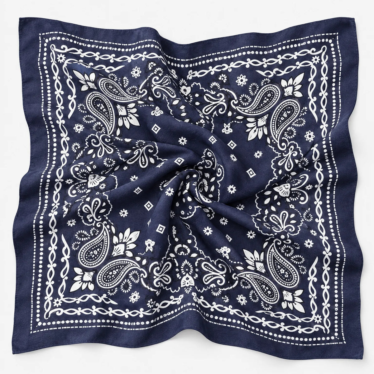Women's Square Paisley Print Scarf