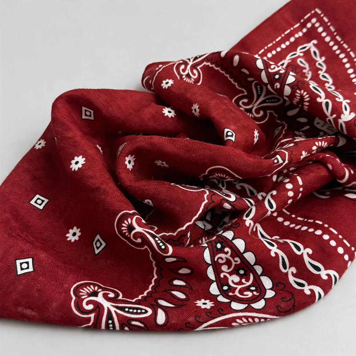 Women's Square Paisley Print Scarf