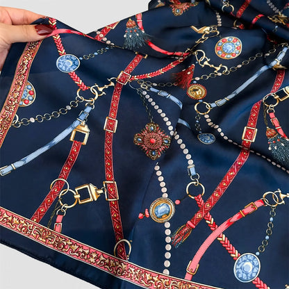 Women's Square Printed Scarf