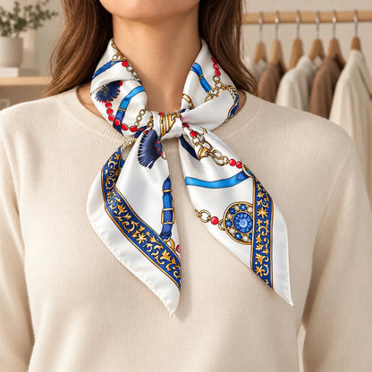 Women's Square Printed Scarf