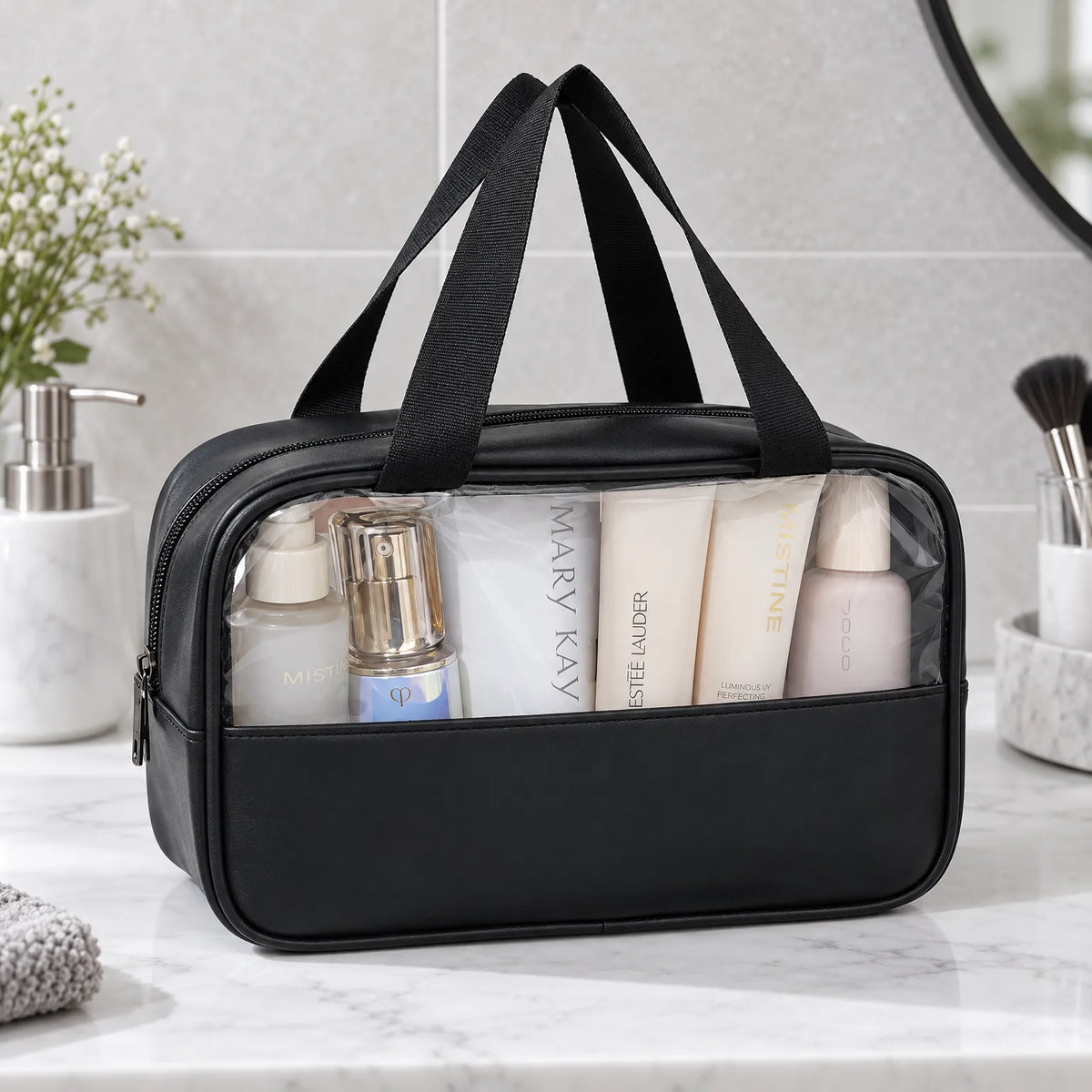 Women's Transparent Cosmetic Bag