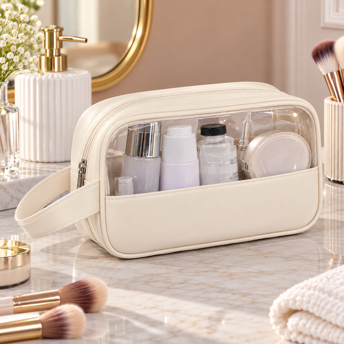 Women's Transparent Cosmetic Bag