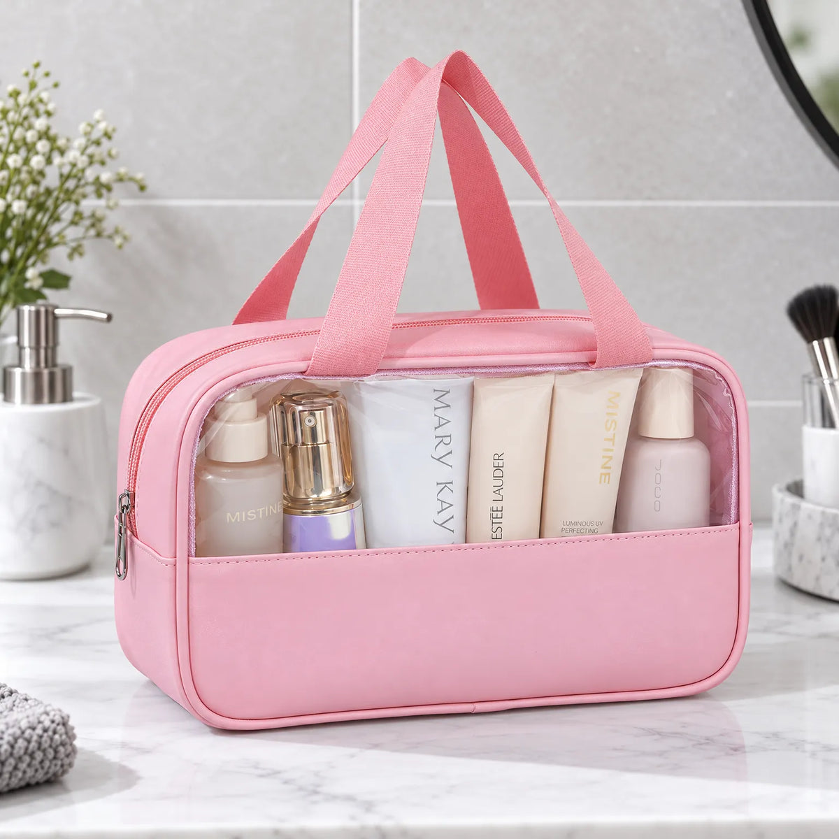 Women's Transparent Cosmetic Bag
