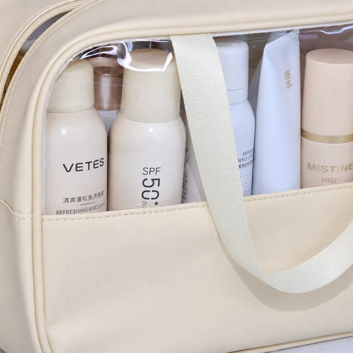 Women's Transparent Cosmetic Bag