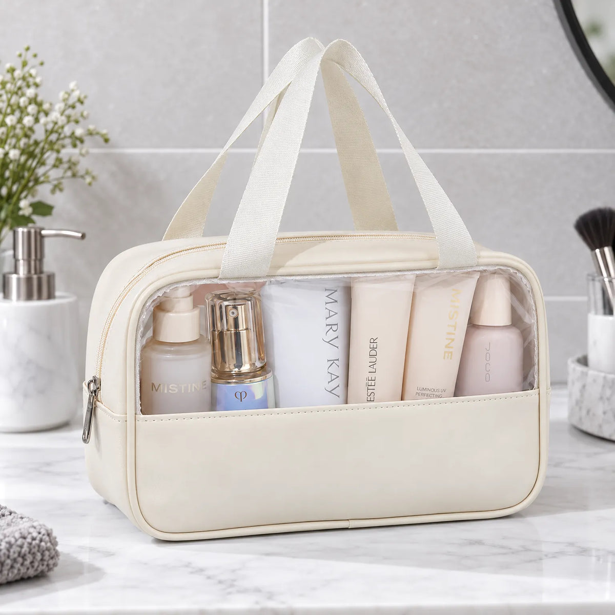 Women's Transparent Cosmetic Bag