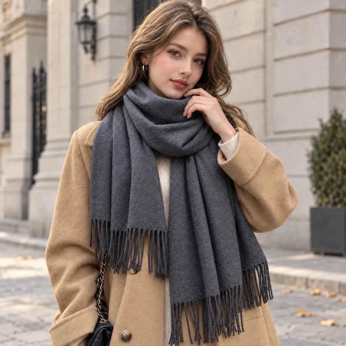 Women's Winter Blanket Scarf