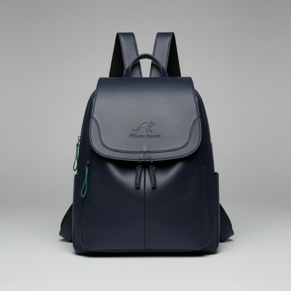 Elegant Leather Backpack | Women's Work and Everyday Bag