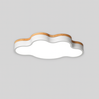 Wooden LED Cloud Ceiling Light Scandinavian Style | Velqen