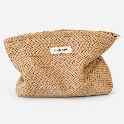 Woven Cosmetic Bag Organizer