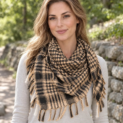 Woven Tactical Shemagh Keffiyeh Scarf